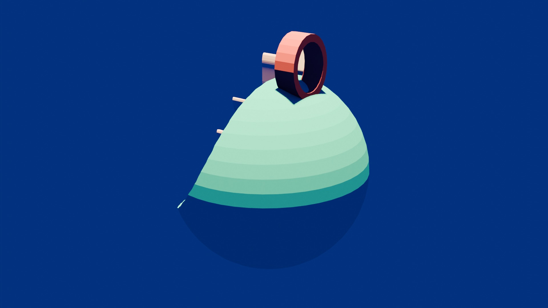 Village on the Hill - Christmas Ornament Free 3D print model_7