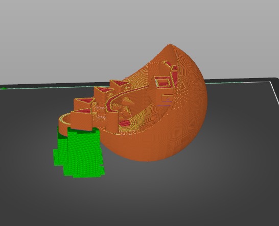 Village on the Hill - Christmas Ornament Free 3D print model_15