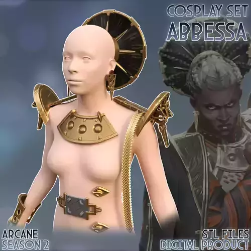 Ambessa Medarda Accessories Cosplay Set Arcane League Of Legends