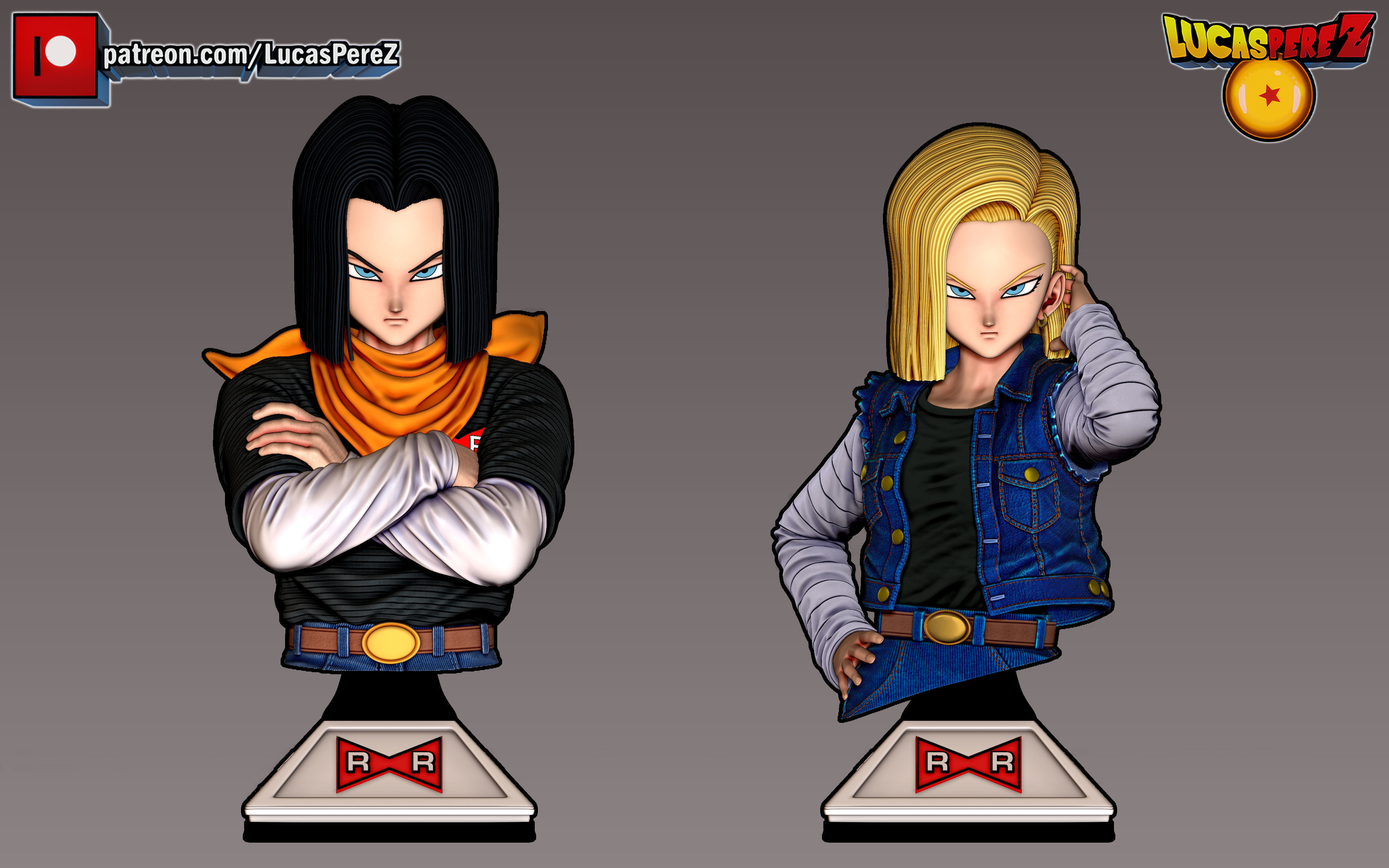 ANDROIDE A-18  3D print model_9