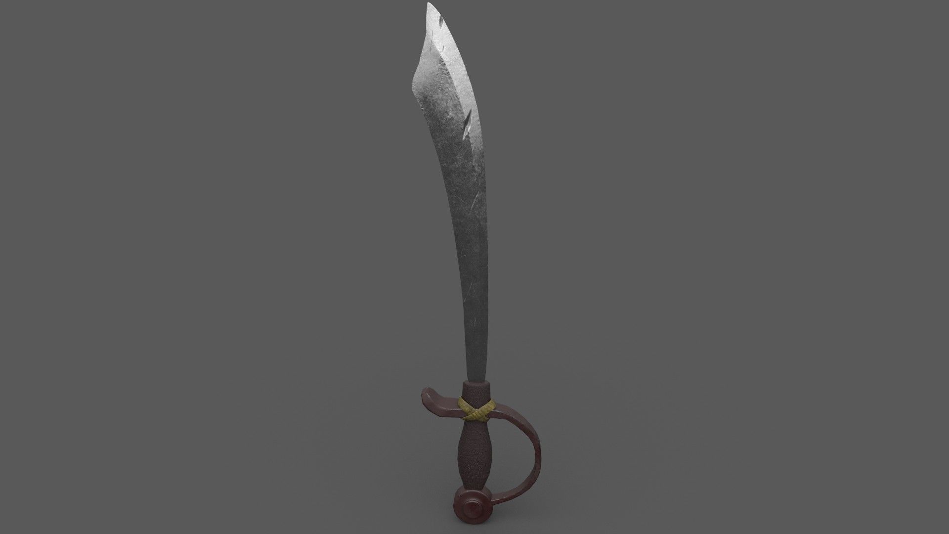 Eclipse Saber Sword Low-poly 3D model_22