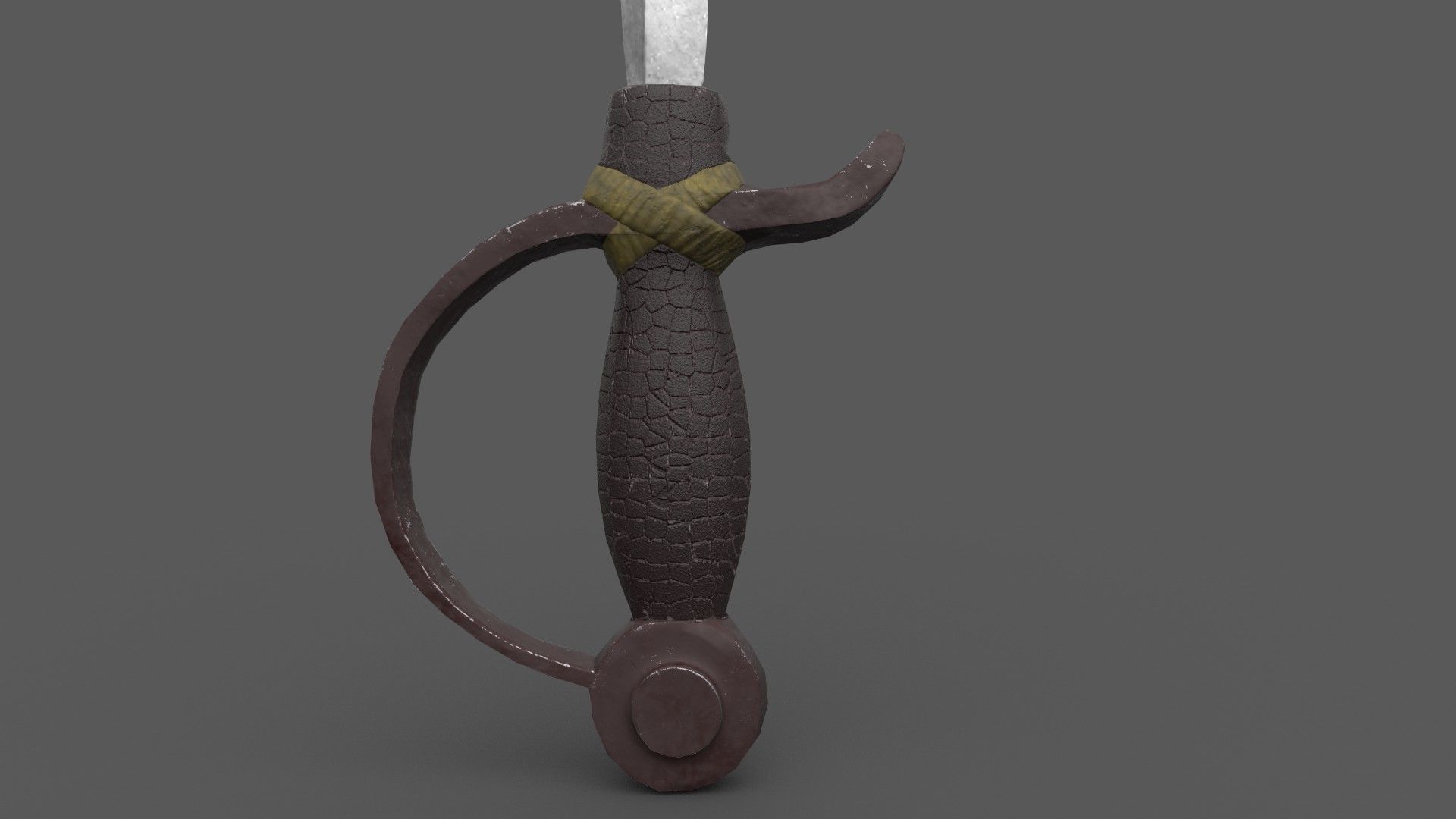 Eclipse Saber Sword Low-poly 3D model_8