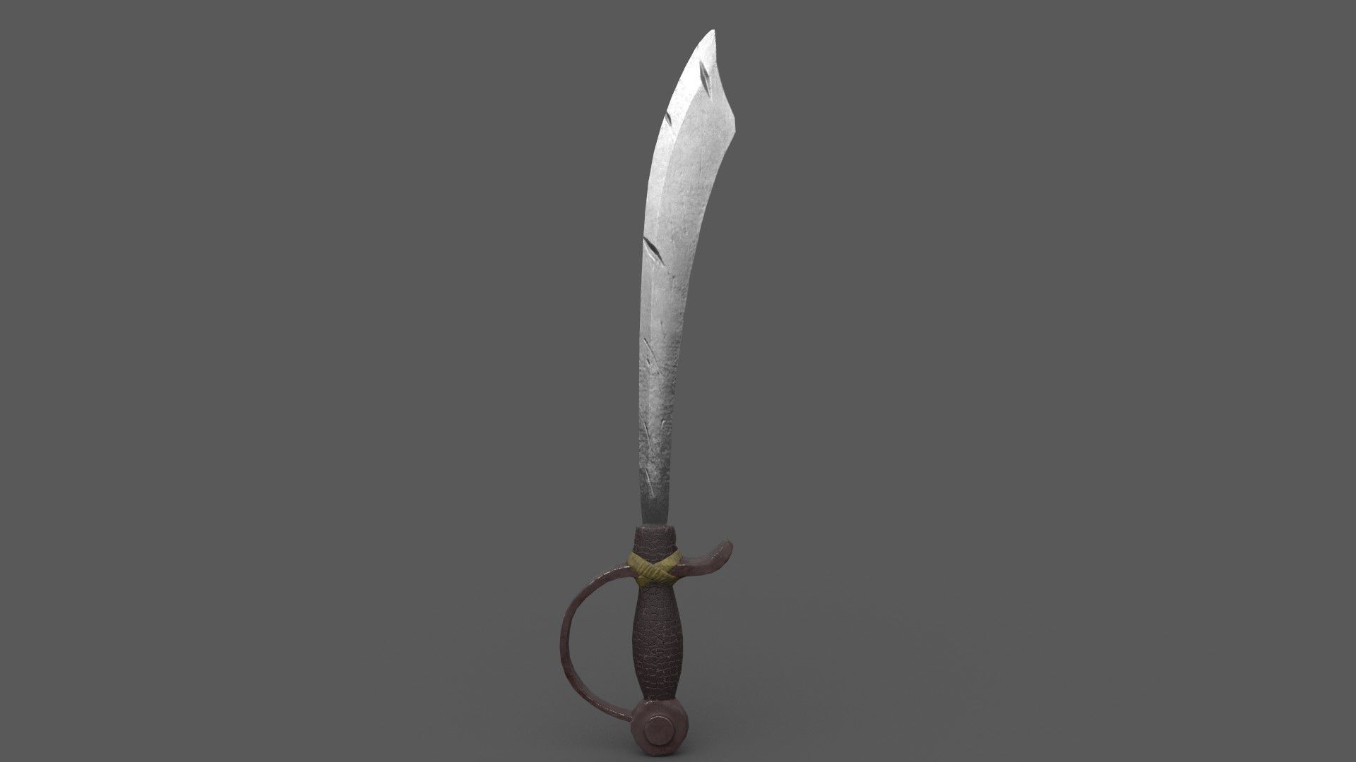 Eclipse Saber Sword Low-poly 3D model_1
