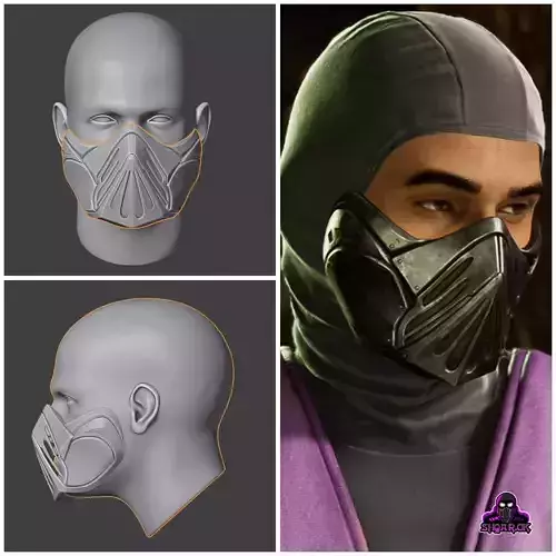 Rain mask from MK1 - Annihilation 3D print model
