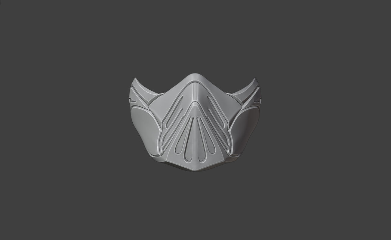 Rain mask from MK1 - Annihilation 3D print model_3