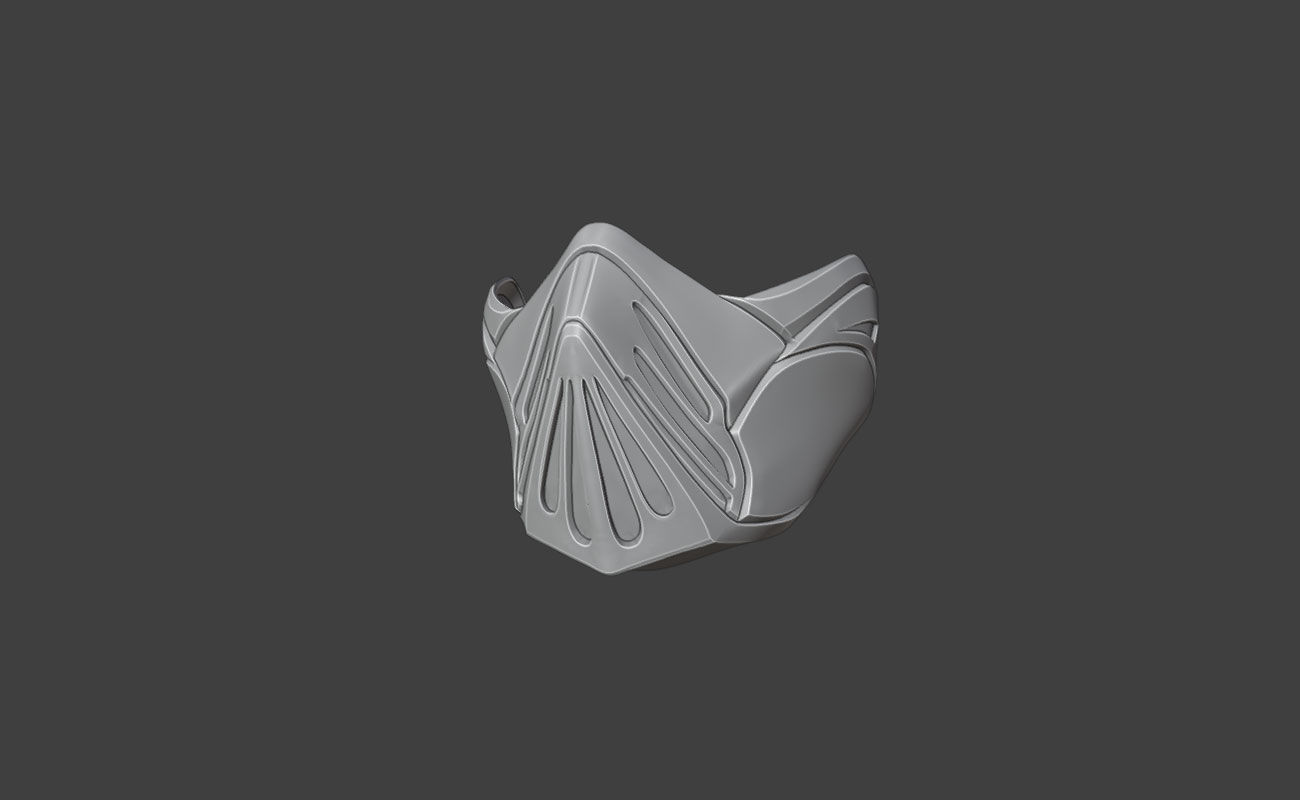 Rain mask from MK1 - Annihilation 3D print model_6