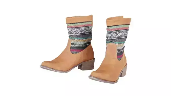 Indian Leather Boots