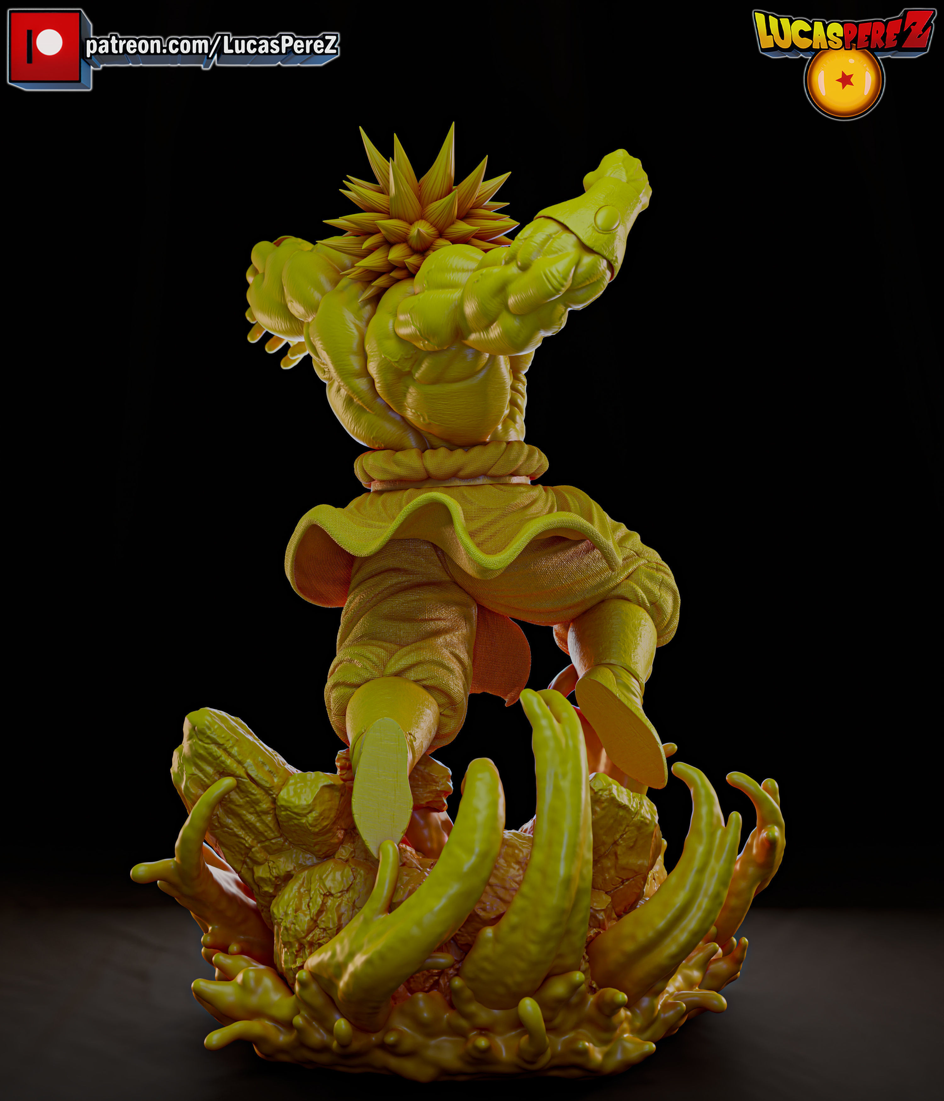 BROLY ESPECIAL 3D print model_20