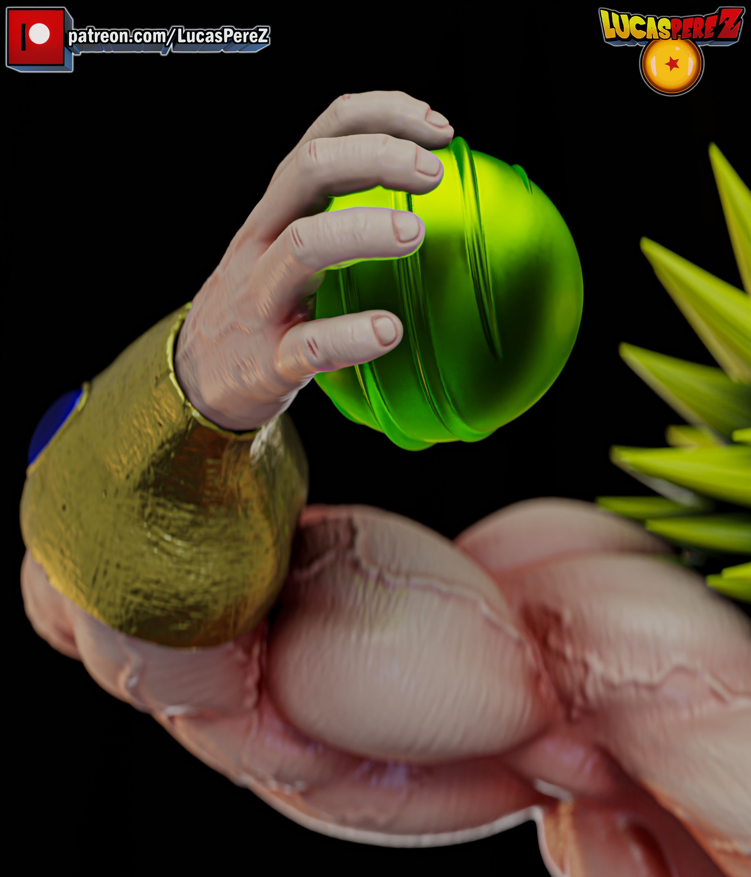 BROLY ESPECIAL 3D print model_13