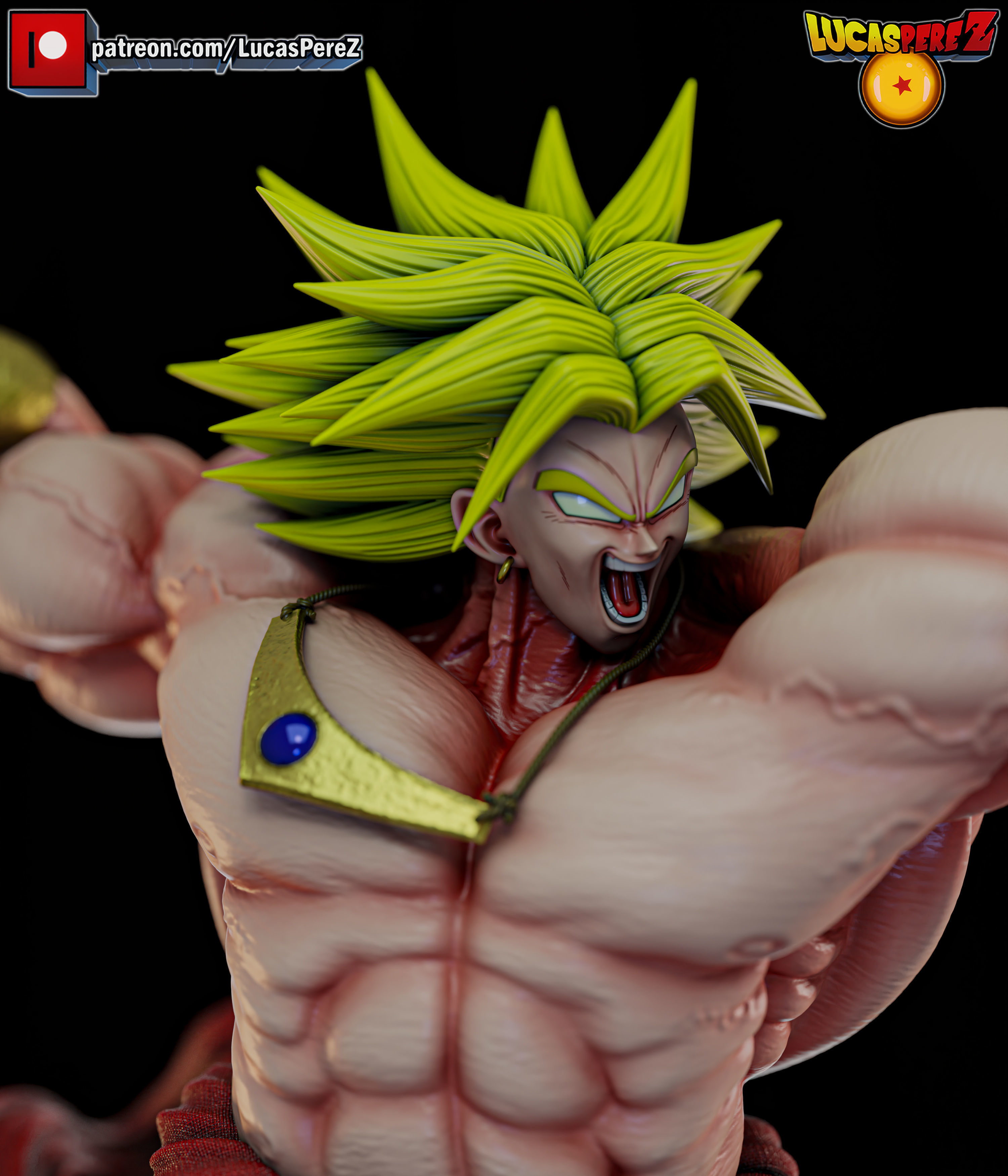 BROLY ESPECIAL 3D print model_10
