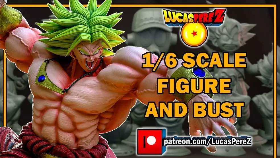 BROLY ESPECIAL 3D print model_0