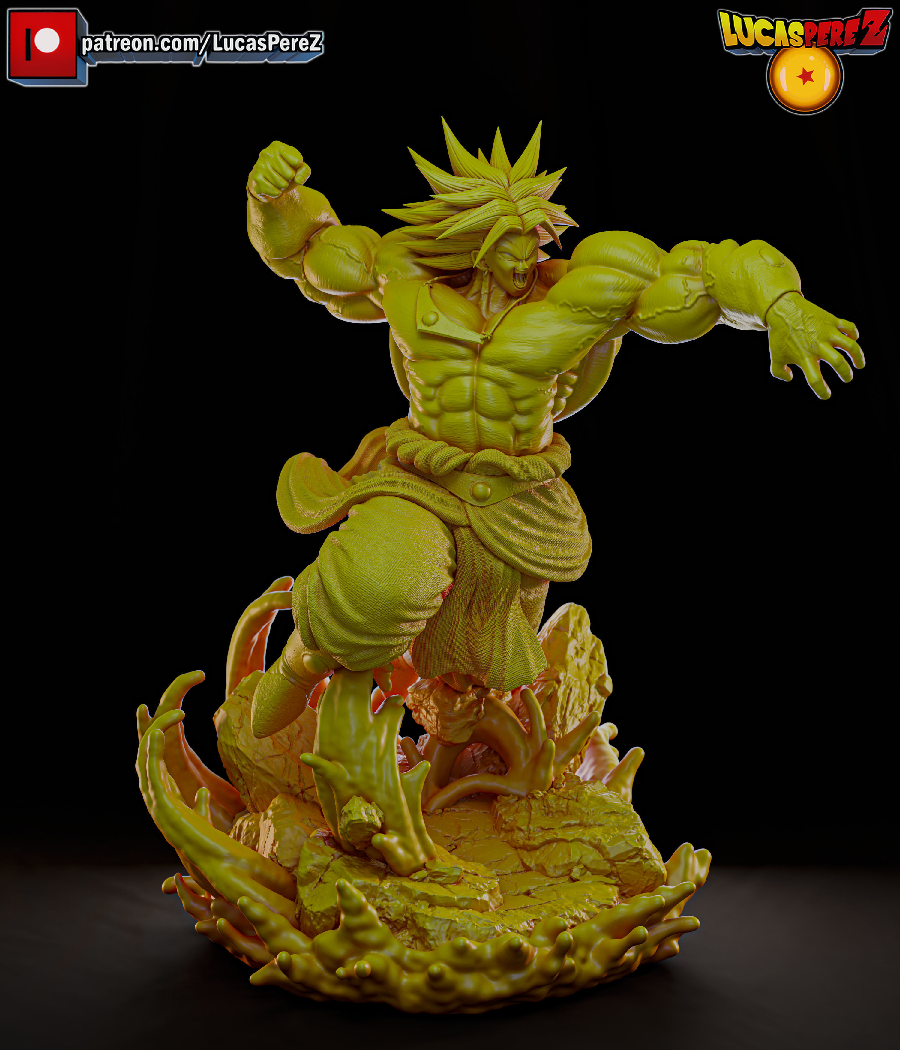 BROLY ESPECIAL 3D print model_18