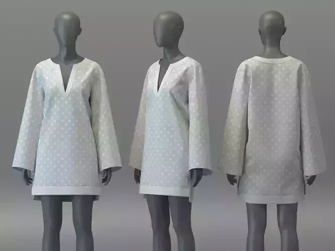 Polka Dot Tunic Dress