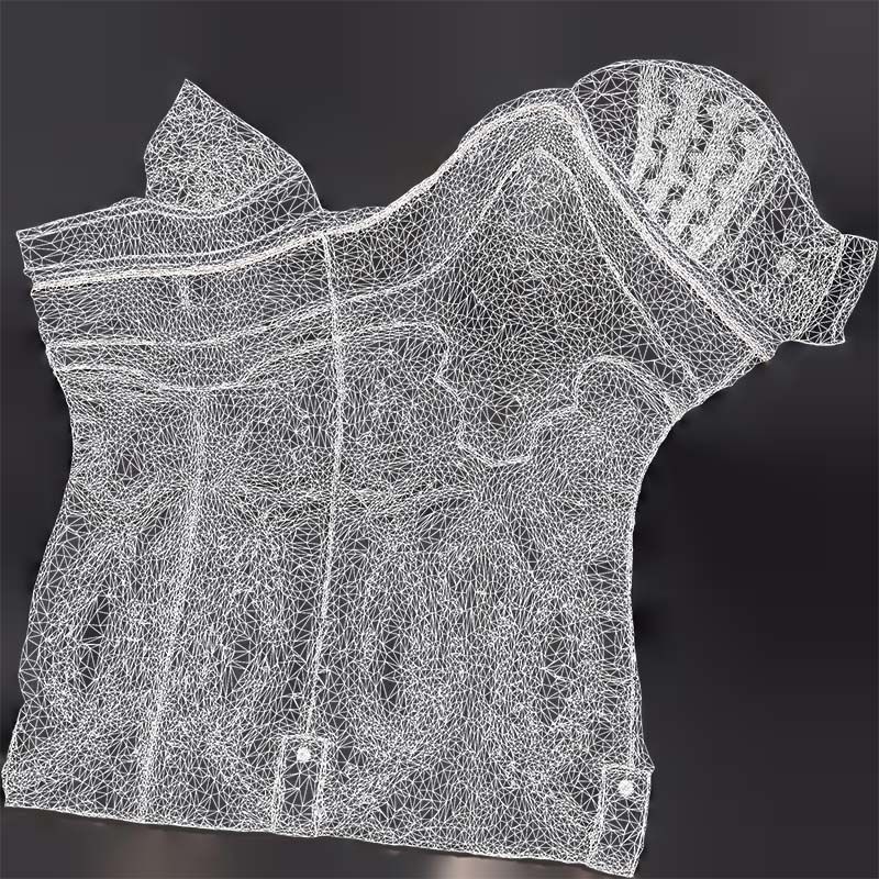 Shiny Detailed Boots Low-poly 3D model_14