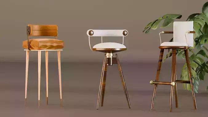 Unique Chair Designs 3D model