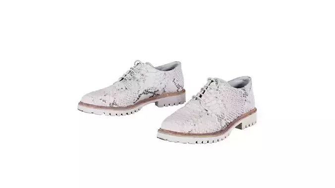 Snake Pattern Casual Sneaker Shoe