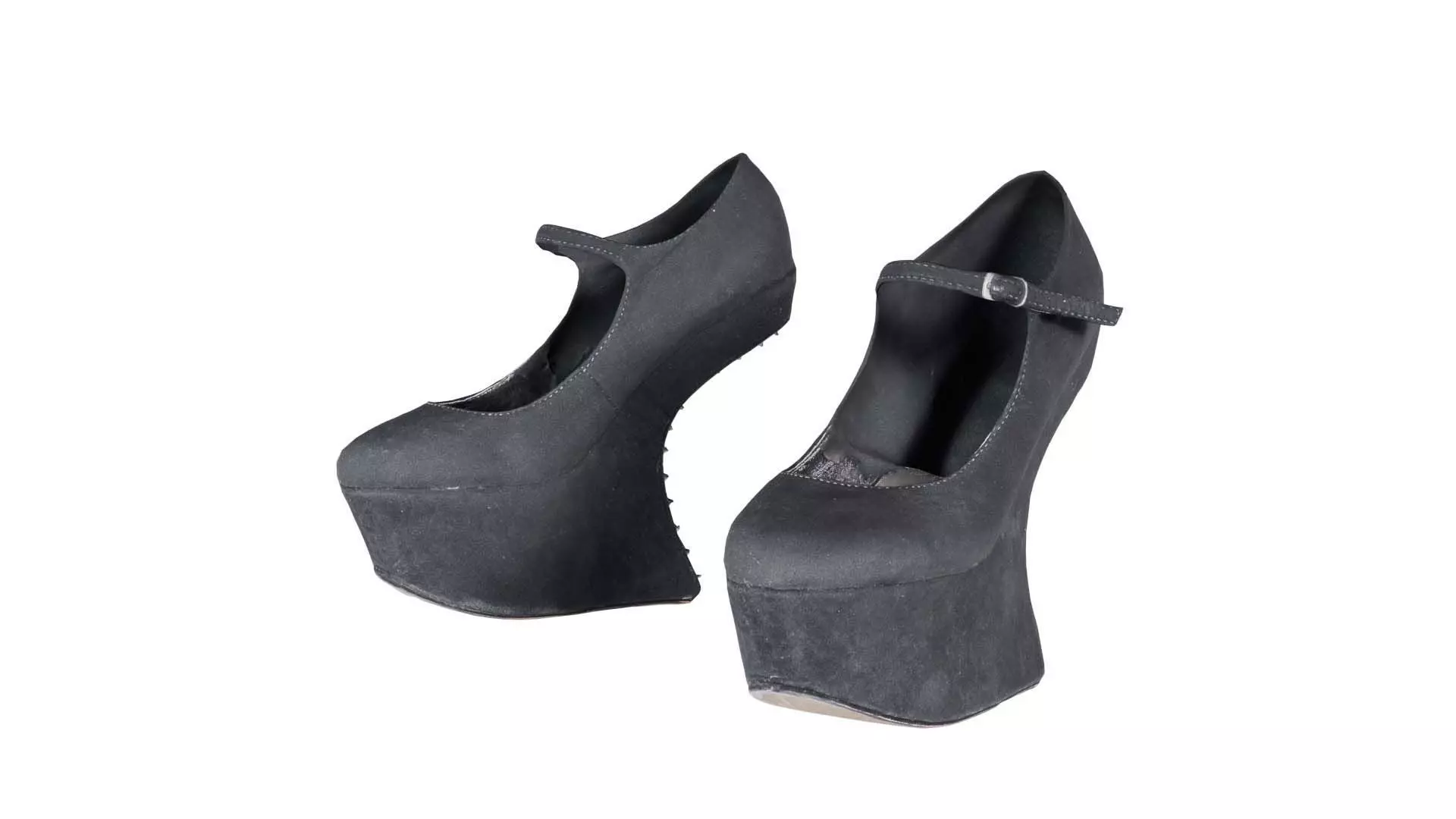 Spiky Wedges Low-poly 3D model