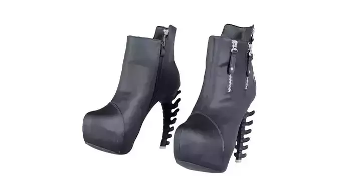 Spine Skeleton Heels
