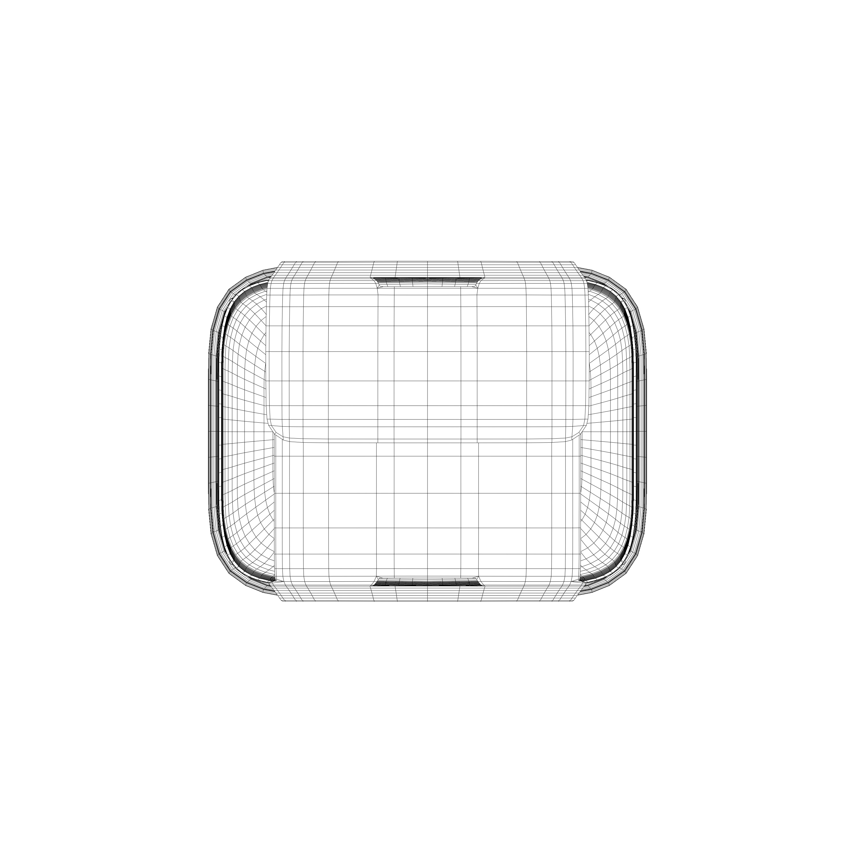 Food Packaging IceCream Pot Package 3D Mockup 3D model 3D model_24