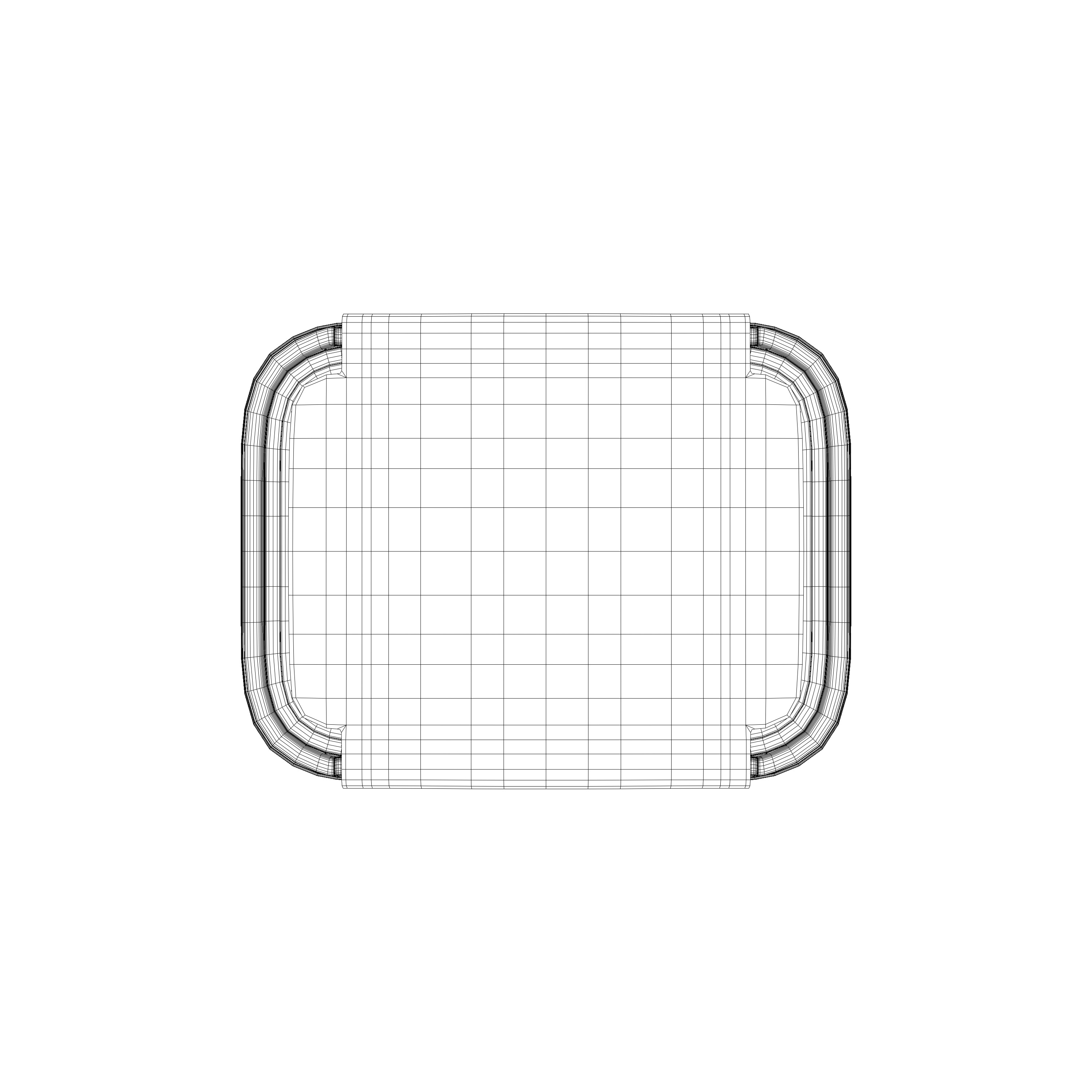 Food Packaging IceCream Pot Package 3D Mockup 3D model 3D model_23