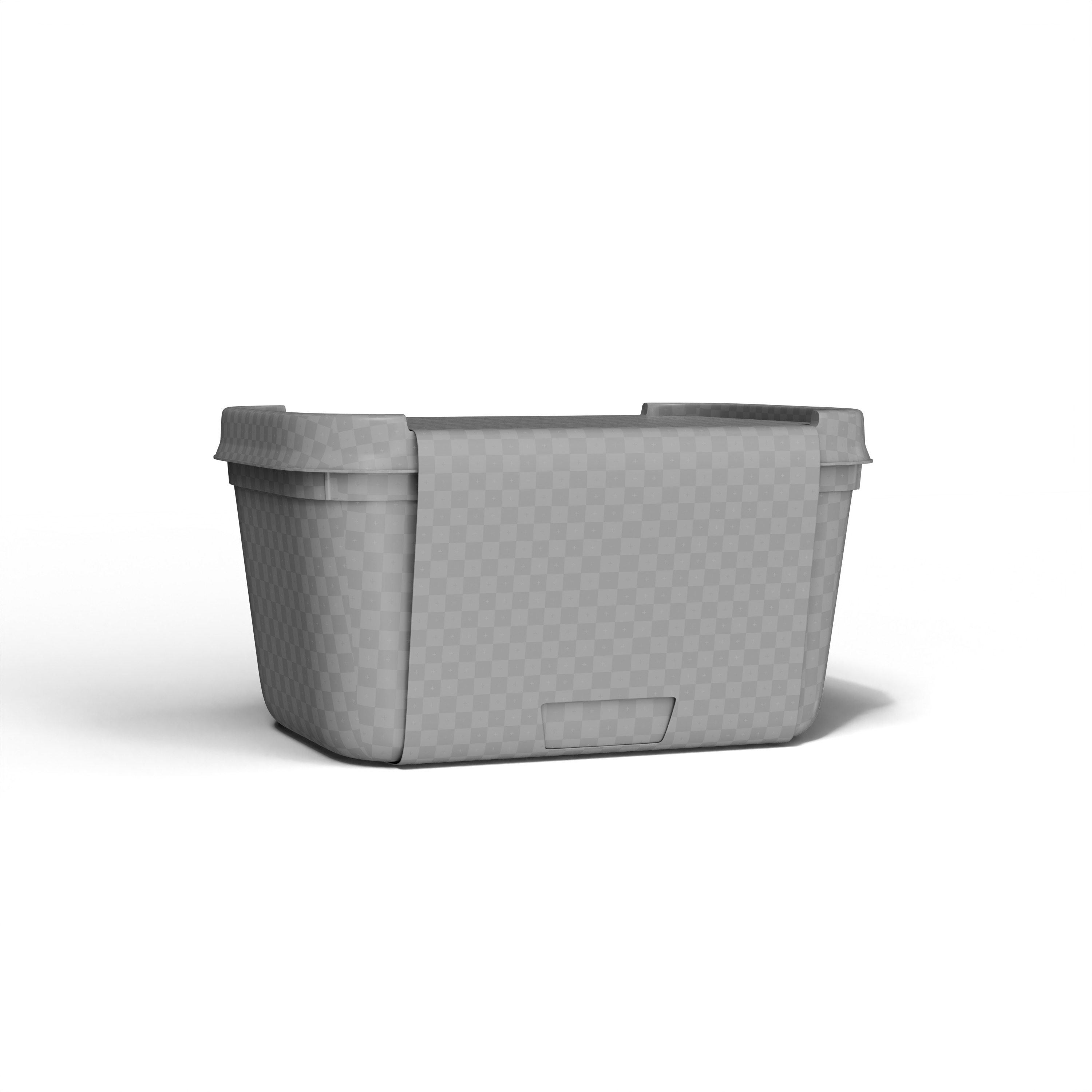 Food Packaging IceCream Pot Package 3D Mockup 3D model 3D model_6