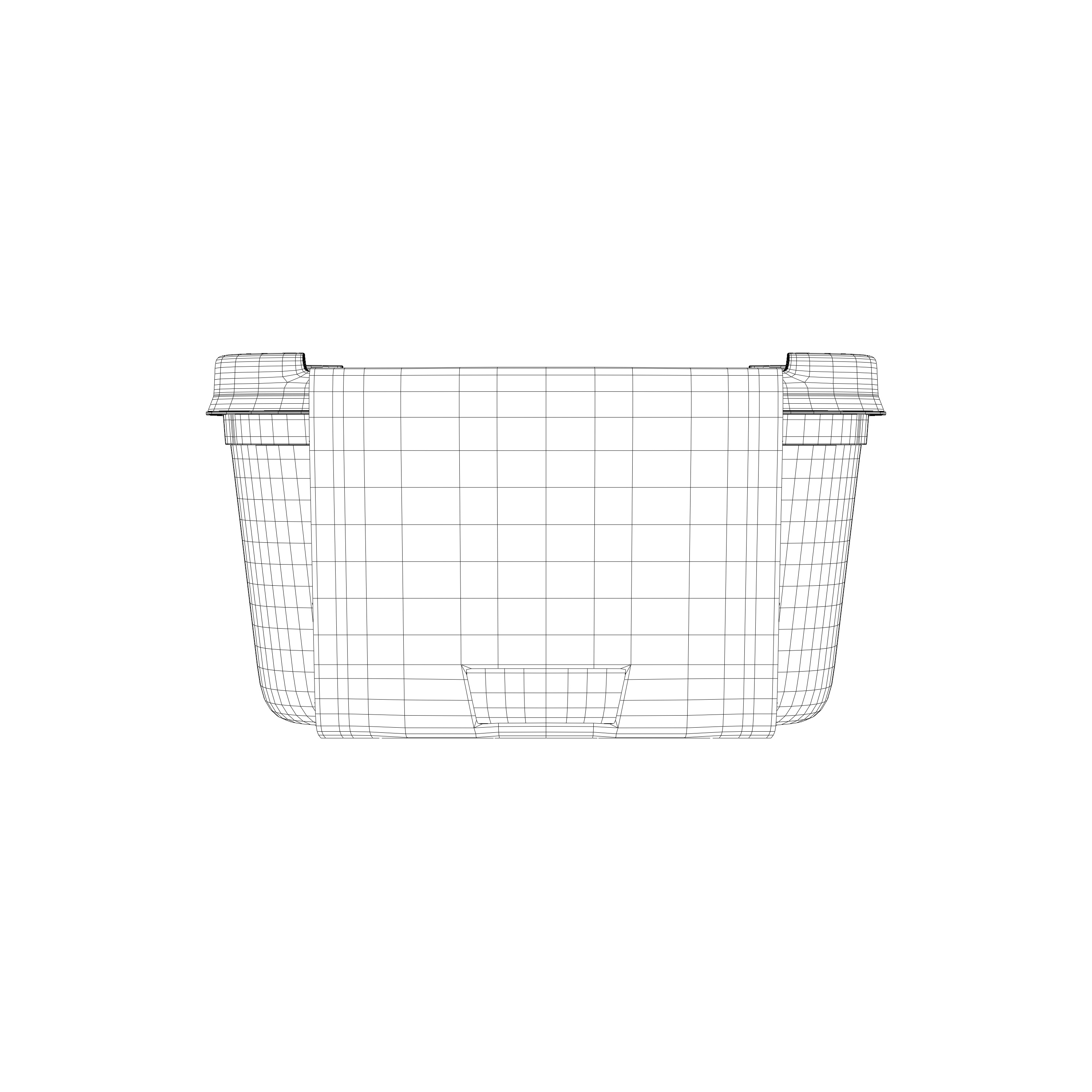 Food Packaging IceCream Pot Package 3D Mockup 3D model 3D model_20