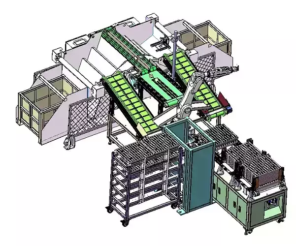 Double hoppipe joint casting plate feeding