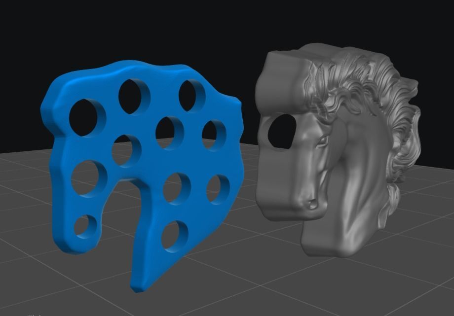 horse charm 3D print model_1