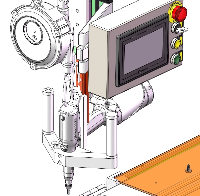 Manual pull riveting KBK Free 3D model_1