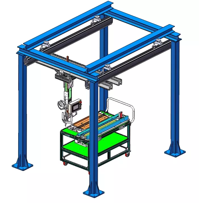 Manual pull riveting KBK Free 3D model_0
