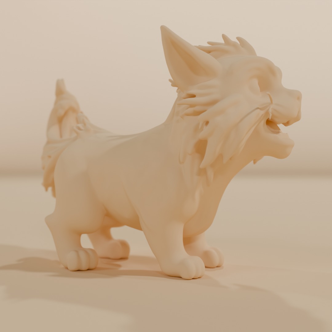 FireFeline 3D model_3