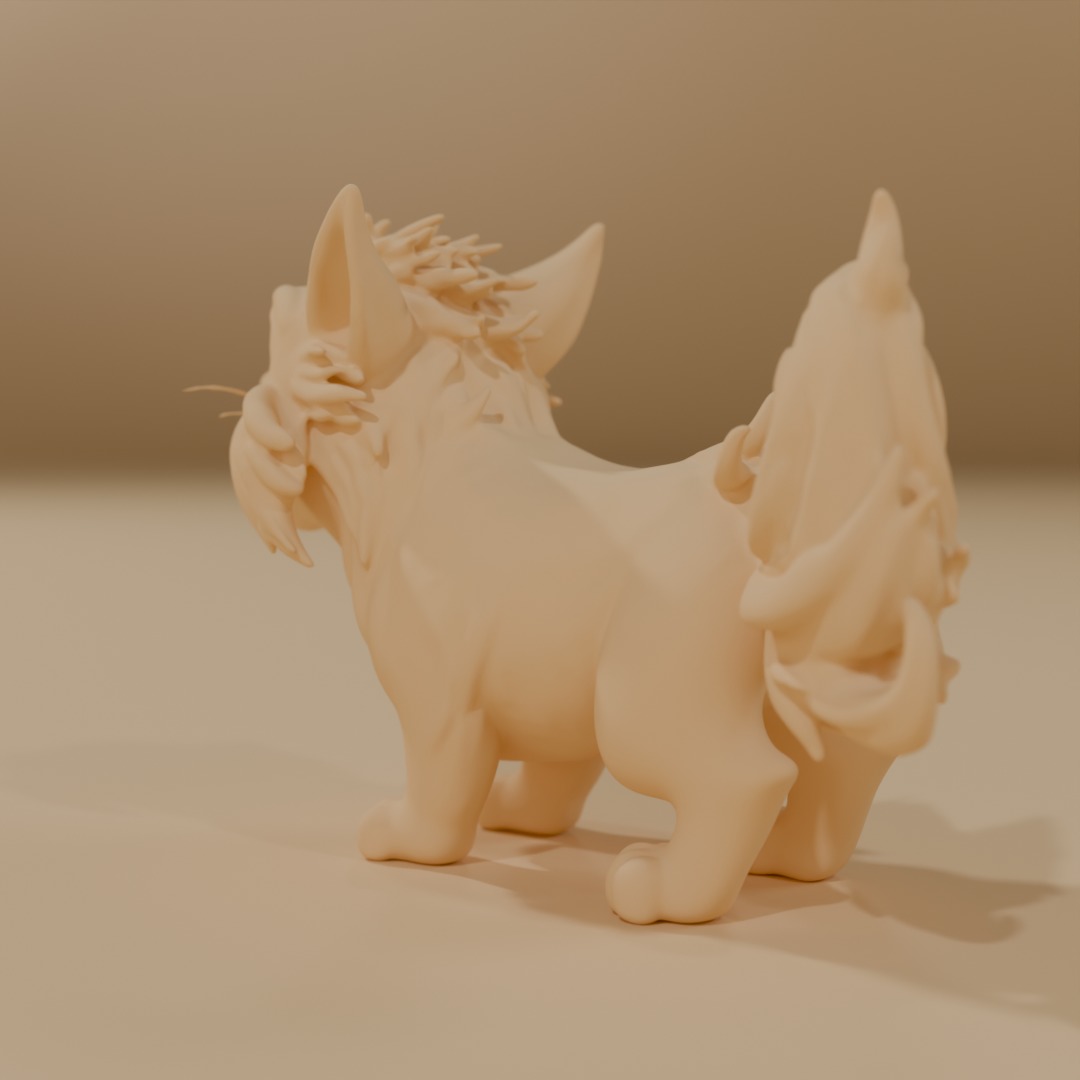 FireFeline 3D model_5