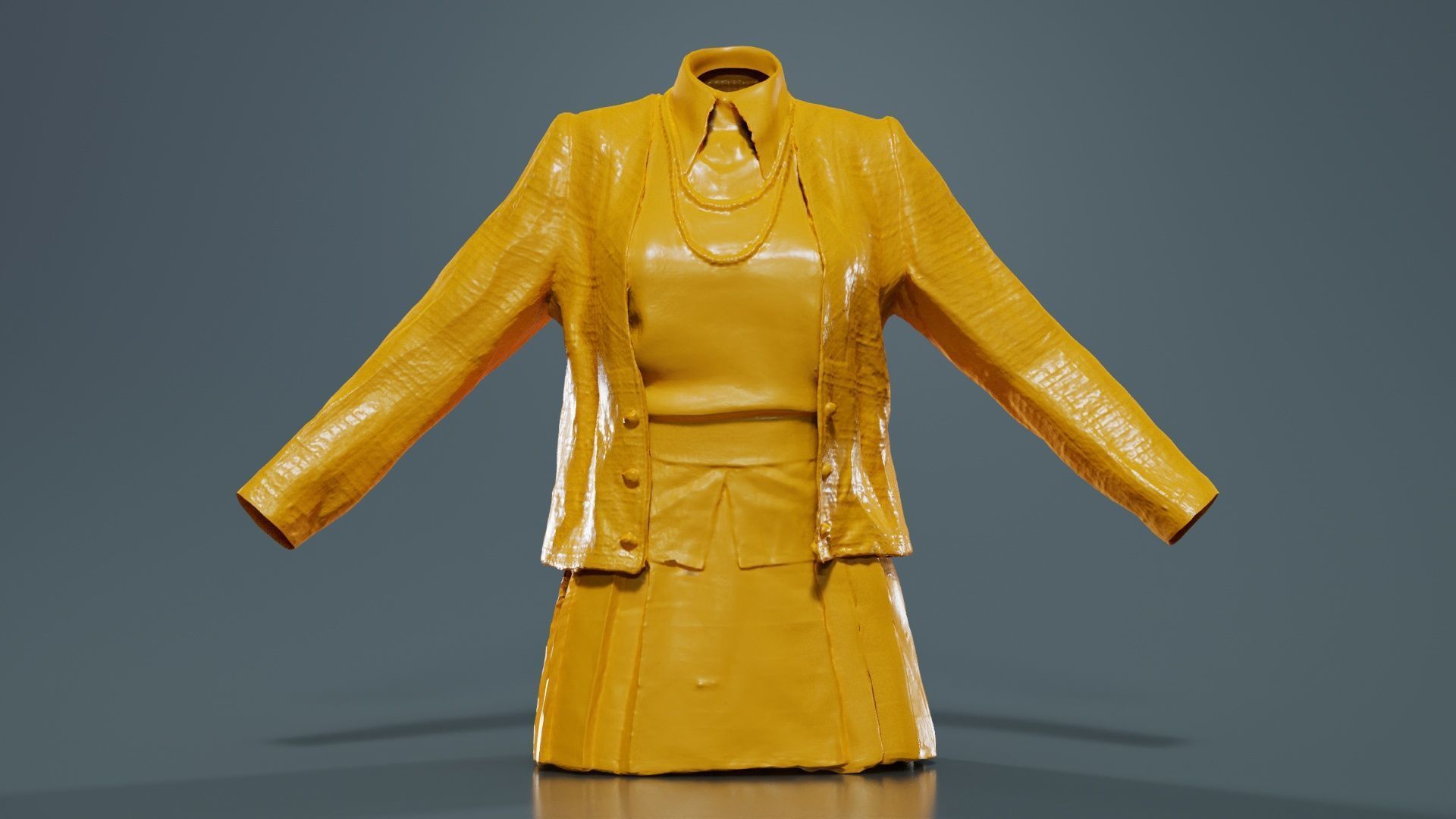 Clueless 1 Low-poly 3D model_12