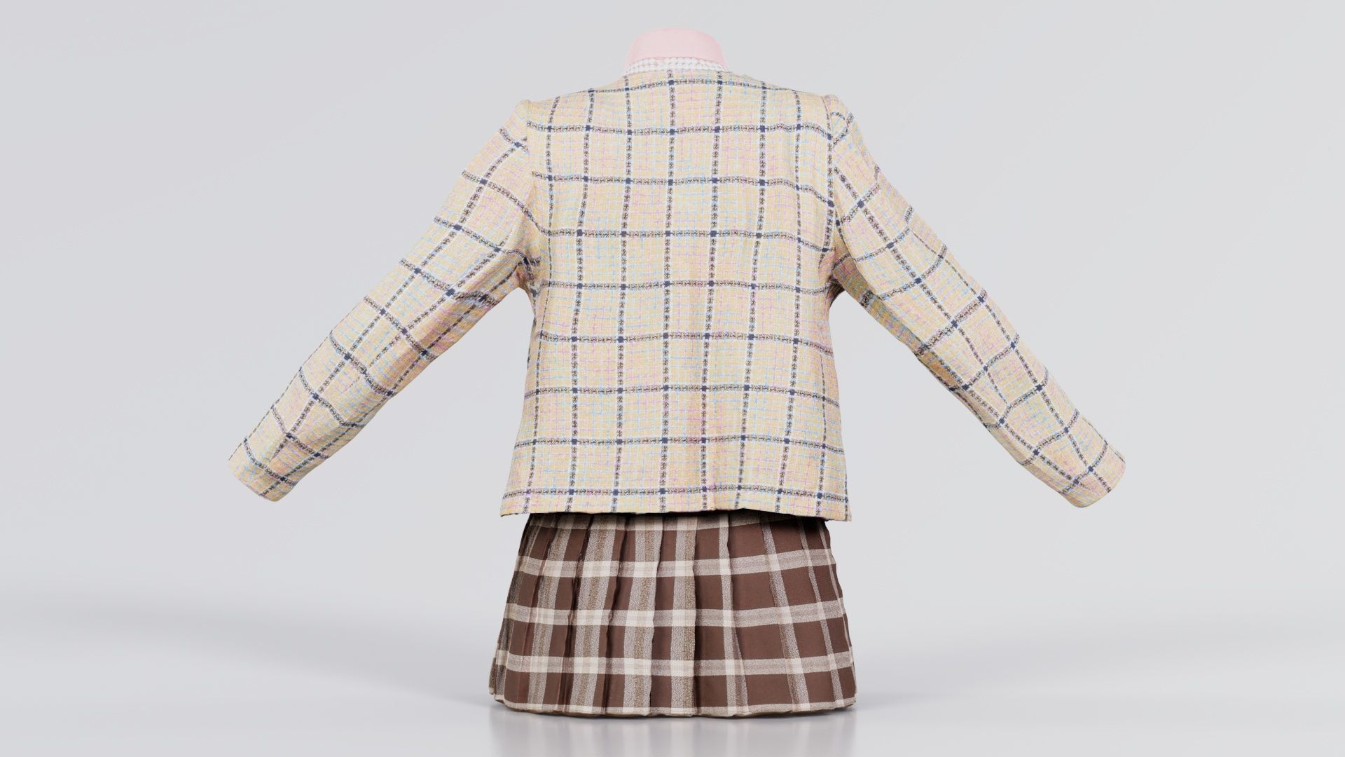 Clueless 1 Low-poly 3D model_6