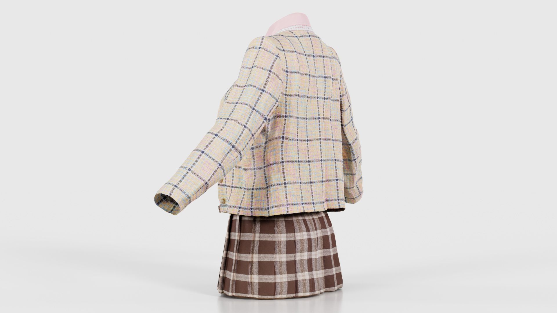 Clueless 1 Low-poly 3D model_23