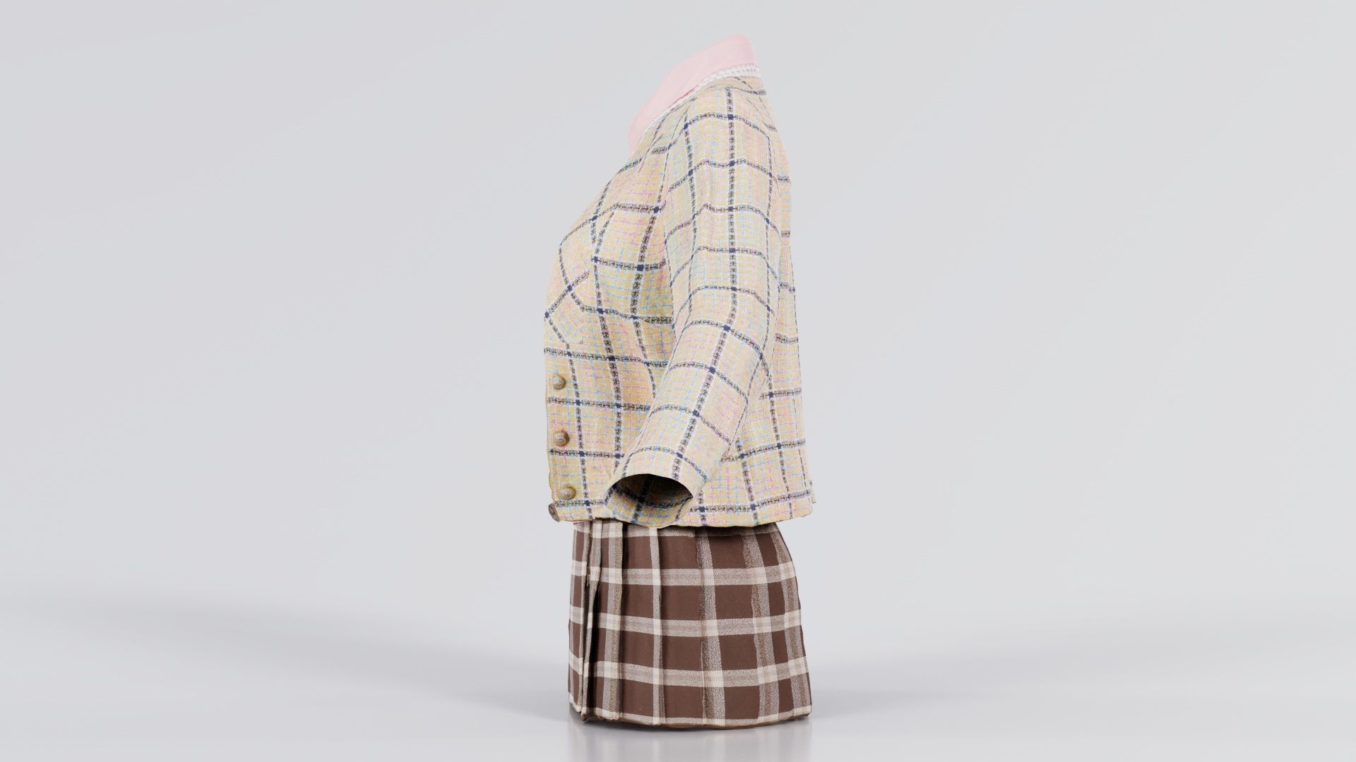 Clueless 1 Low-poly 3D model_3