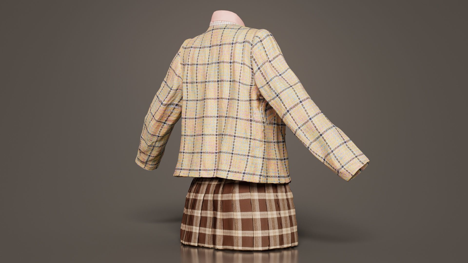 Clueless 1 Low-poly 3D model_5