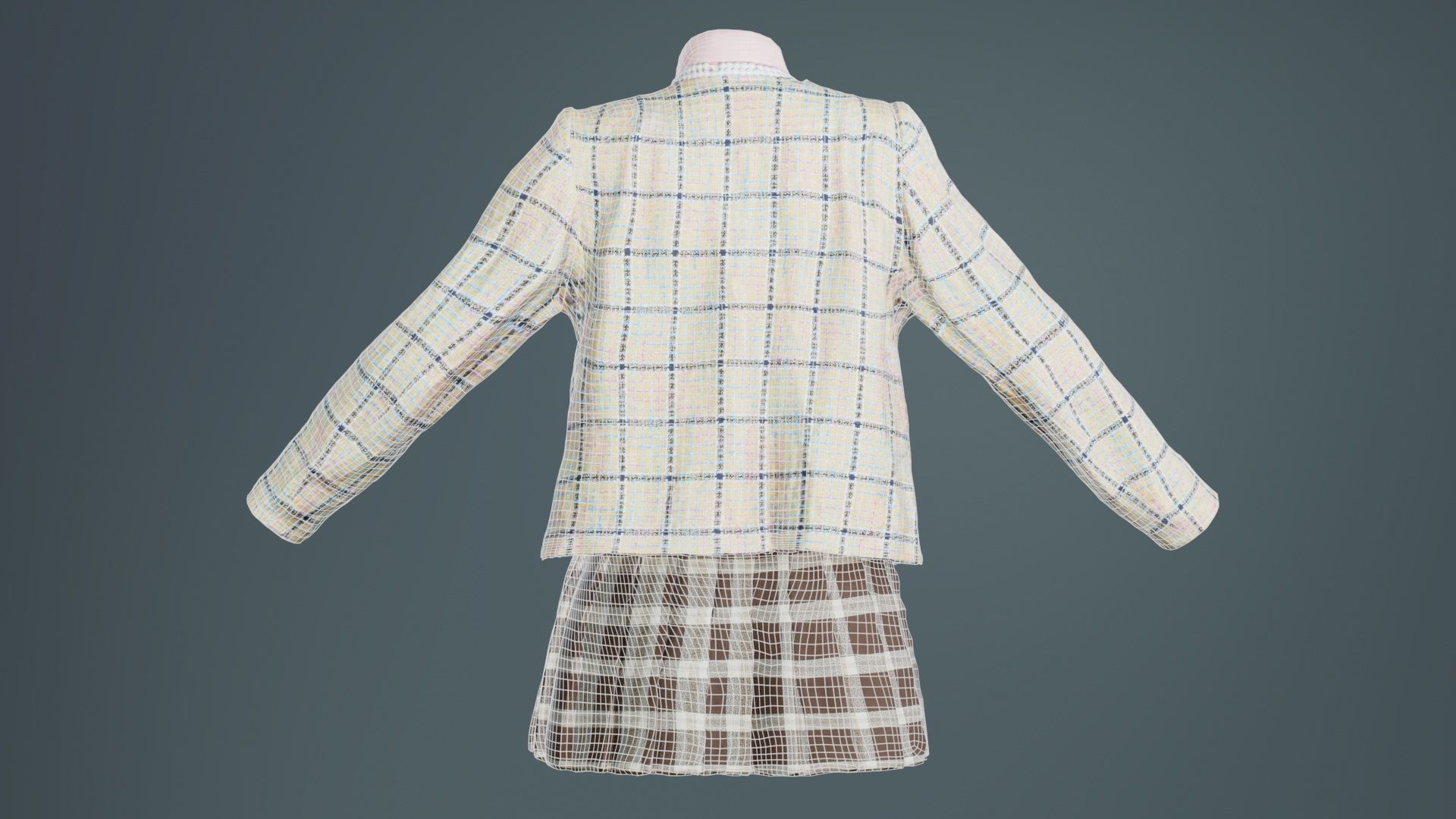 Clueless 1 Low-poly 3D model_10