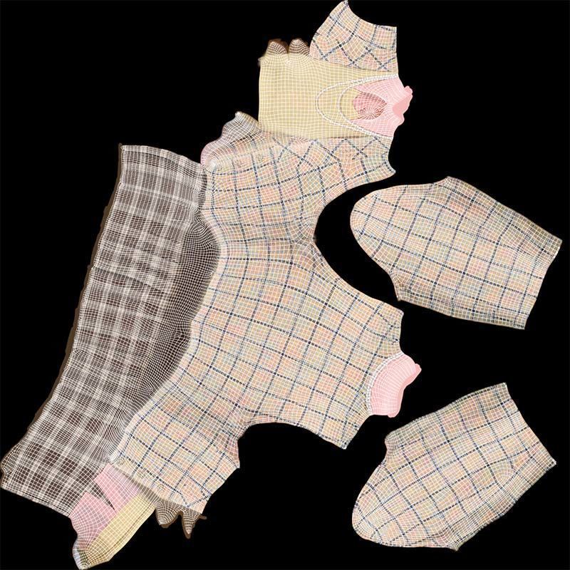 Clueless 1 Low-poly 3D model_14