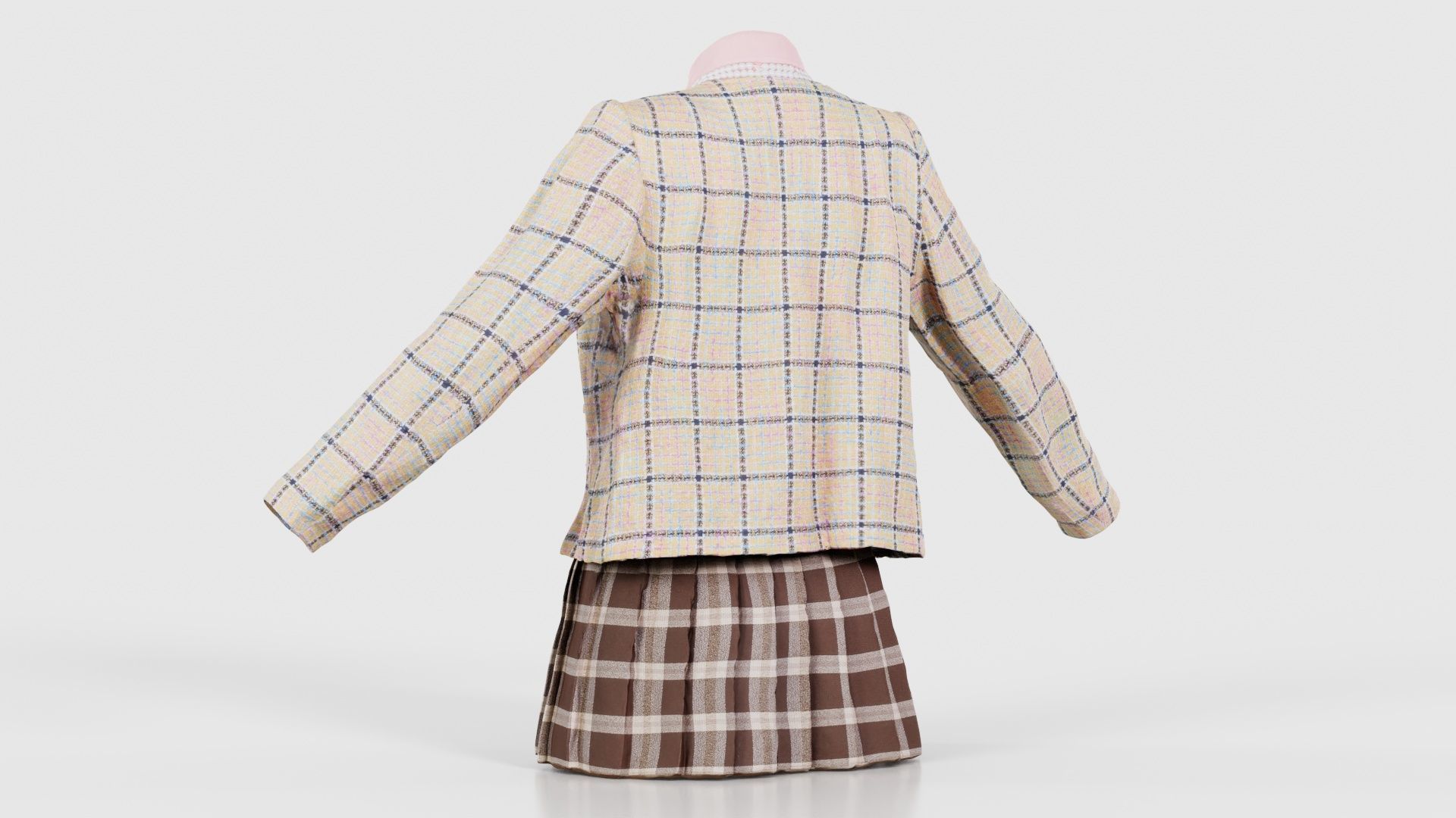 Clueless 1 Low-poly 3D model_22