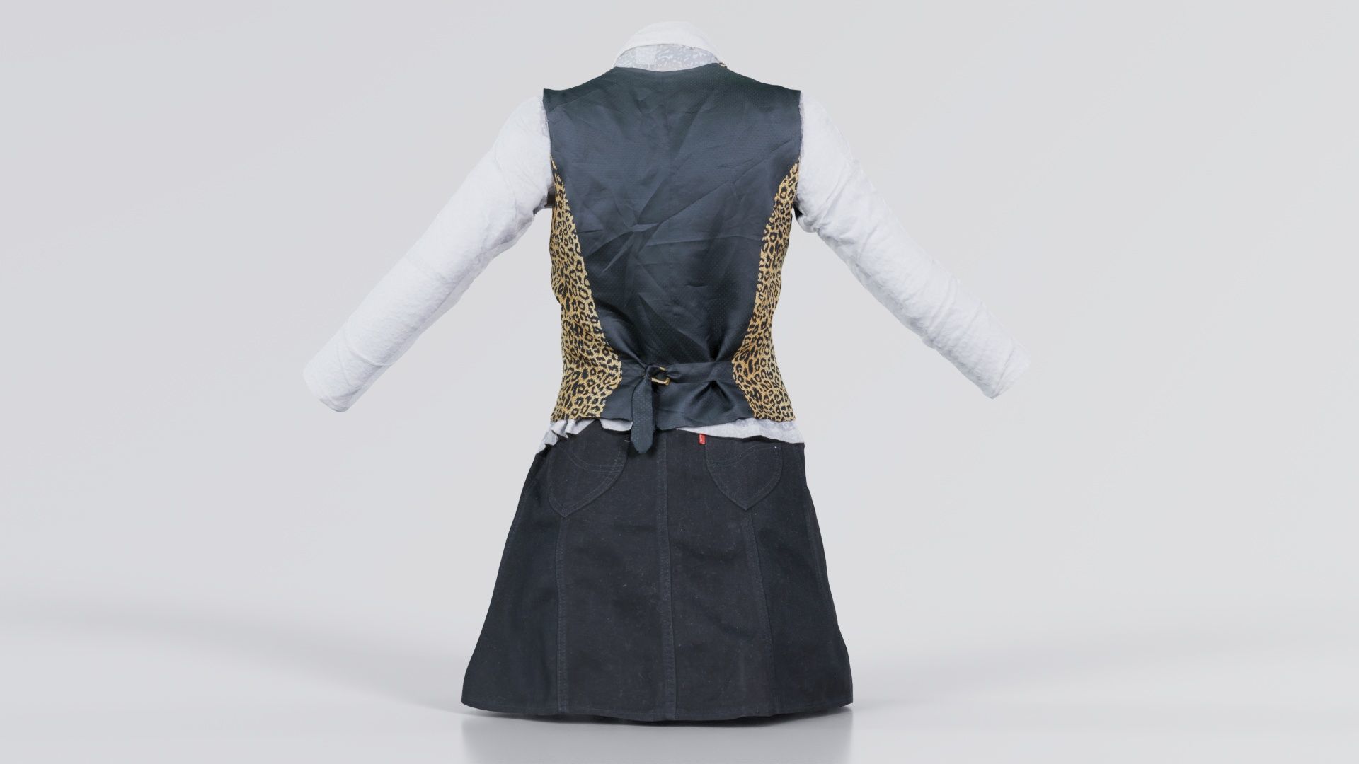 Clueless 3 Low-poly 3D model_1