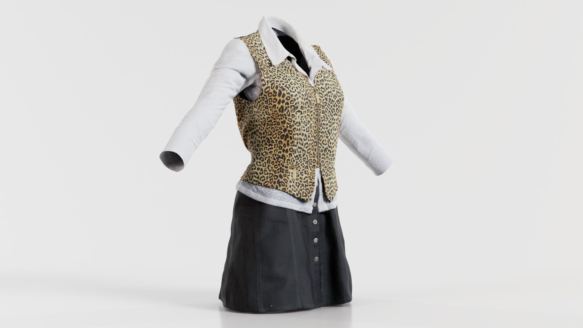 Clueless 3 Low-poly 3D model_2