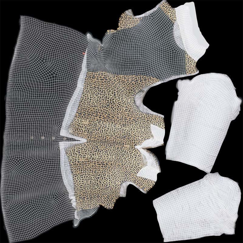 Clueless 3 Low-poly 3D model_14