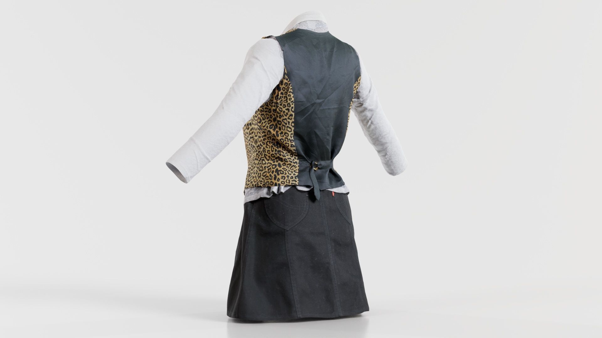 Clueless 3 Low-poly 3D model_5