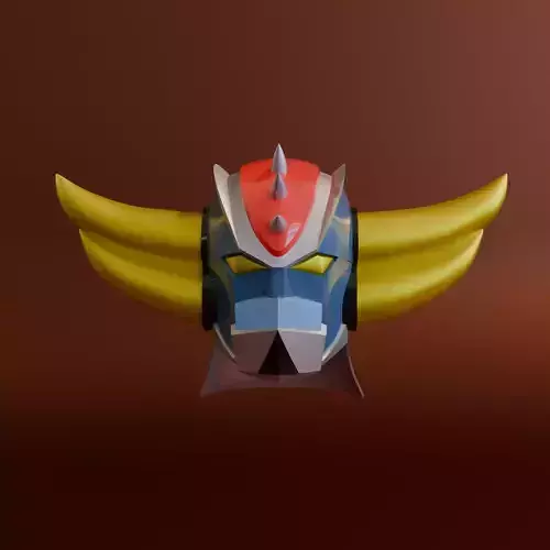 Grendizer Goldorak 1975 Helmet Wearable 3D print model
