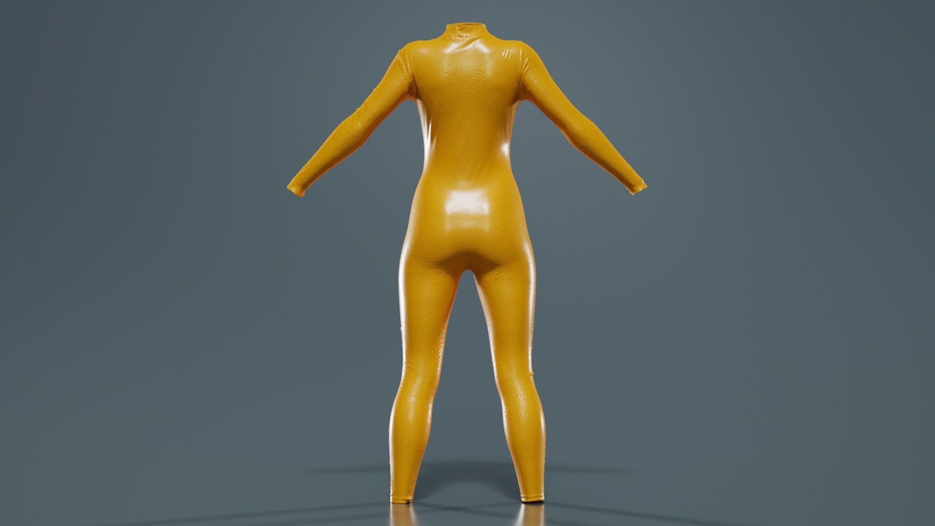 Dollskill Hot Bitch Catsuit Low-poly 3D model_13