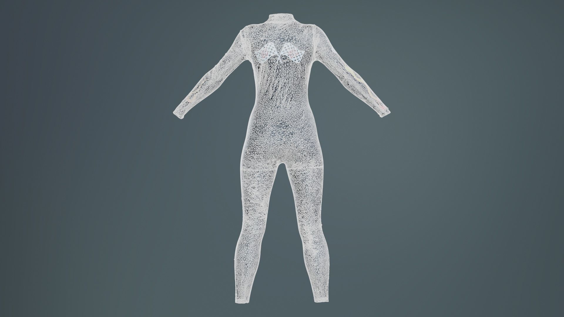 Dollskill Hot Bitch Catsuit Low-poly 3D model_10