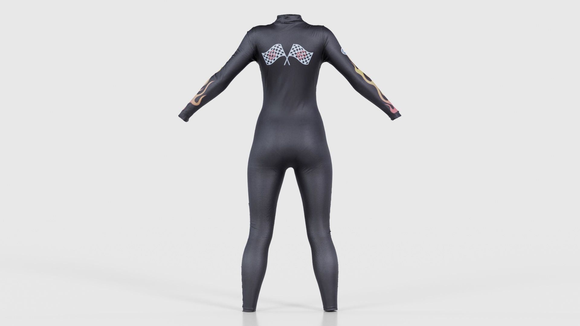 Dollskill Hot Bitch Catsuit Low-poly 3D model_21