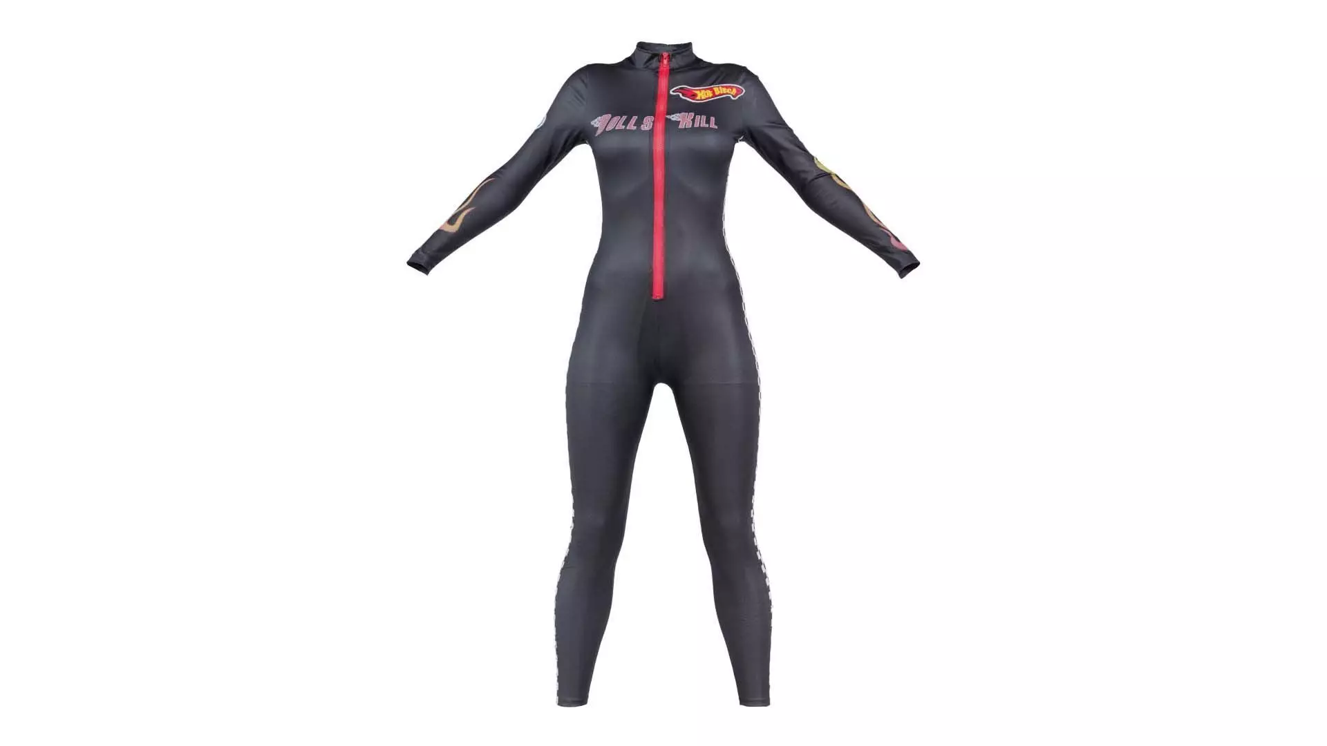 Dollskill Hot Bitch Catsuit Low-poly 3D model_0