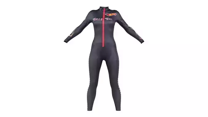 Dollskill Hot Bitch Catsuit Low-poly 3D model